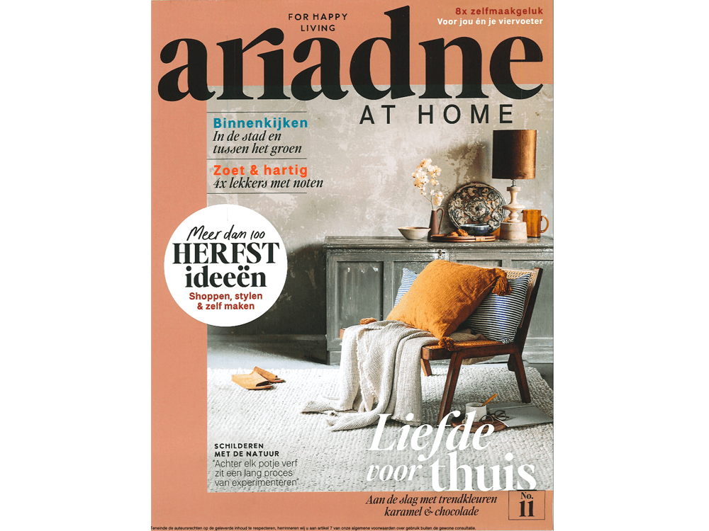 cover Magazine Ariadne at home