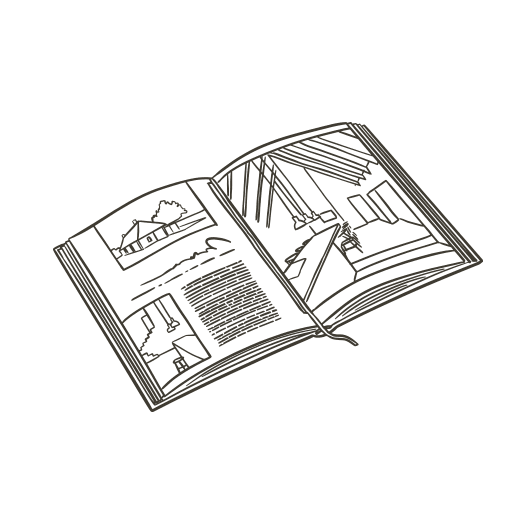 Lijntekening kinderboek