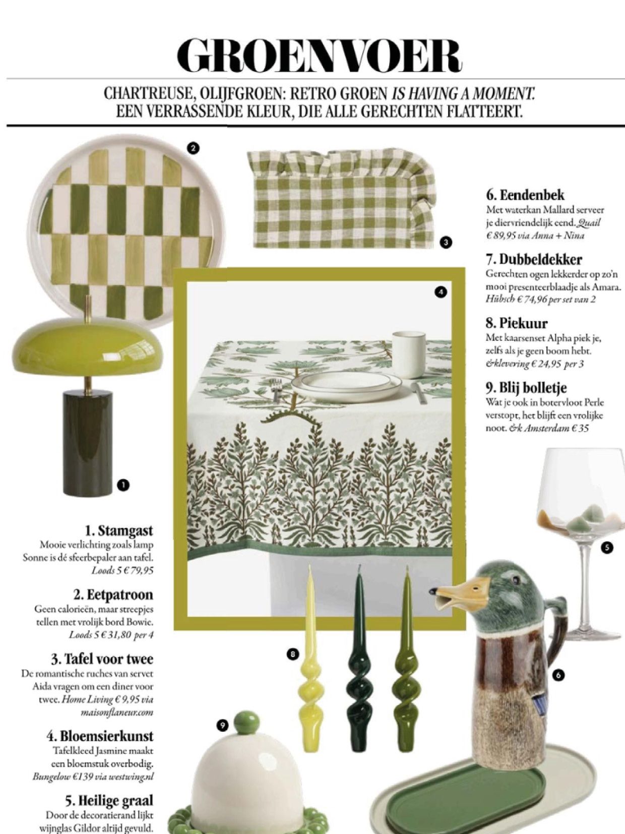Loods 5 items in magazine