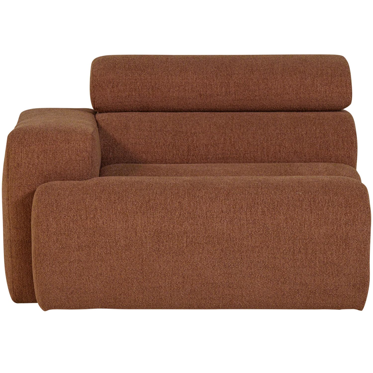 Novi 1-zits element arm links boucle karamelbruin