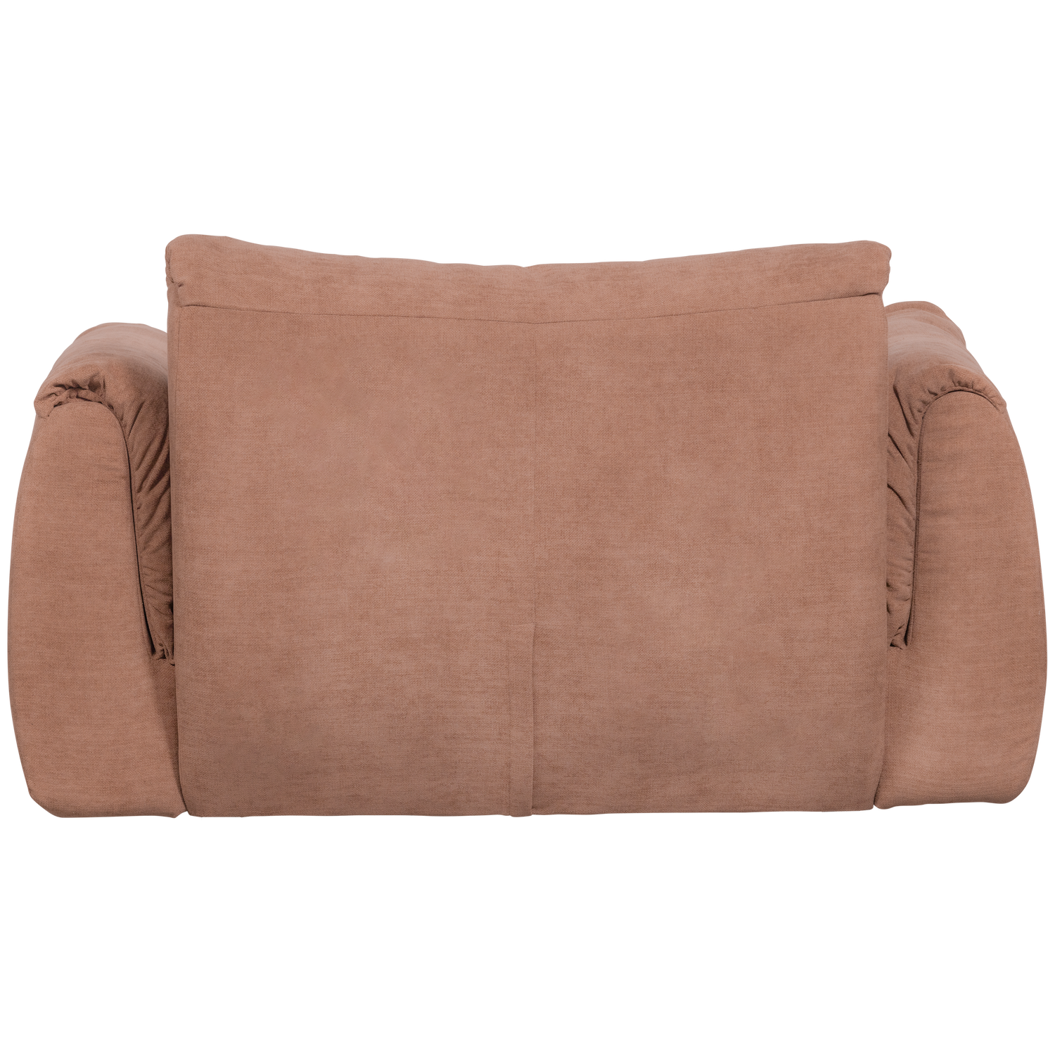 Baggy loveseat geweven chenille bruin