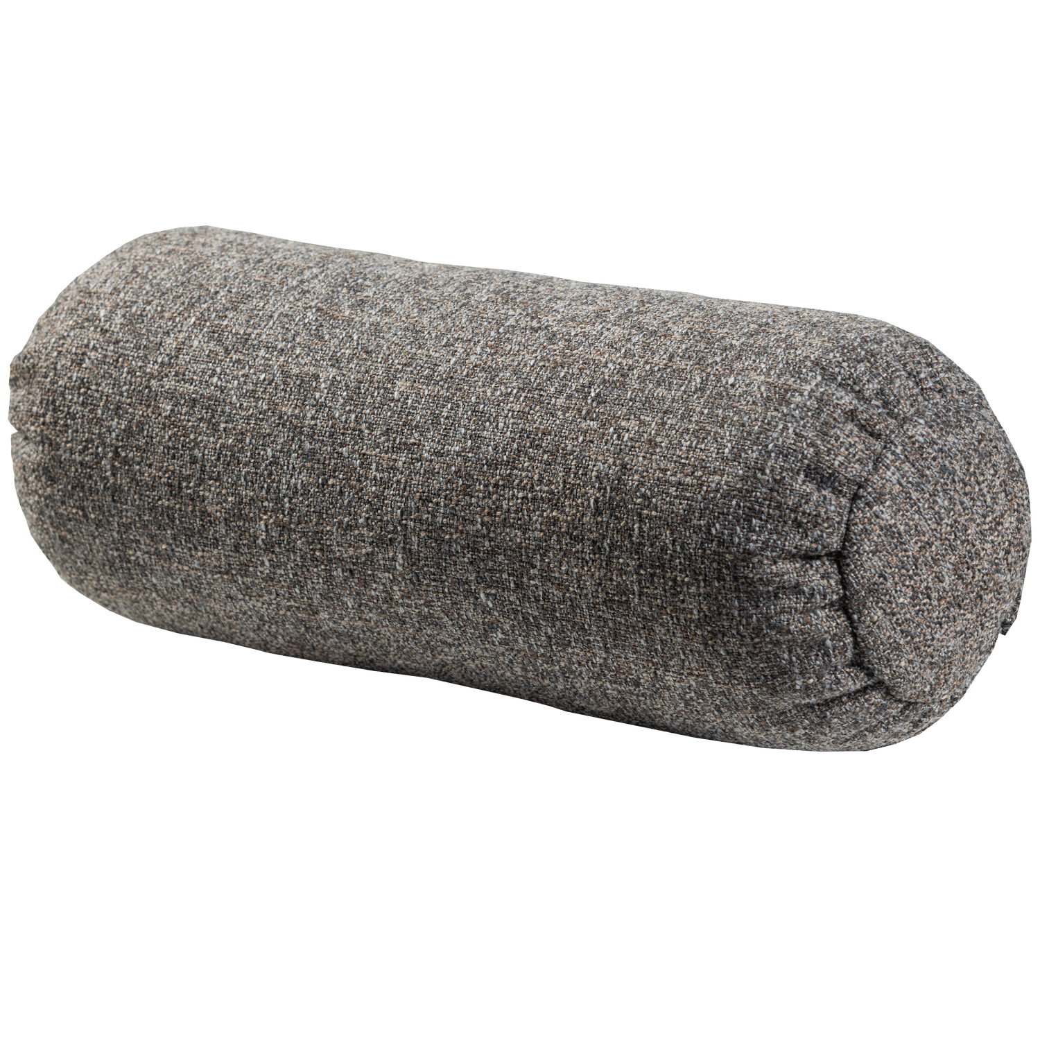 Baggy rolkussen 50xo23 cm 3d chenille middenbruin