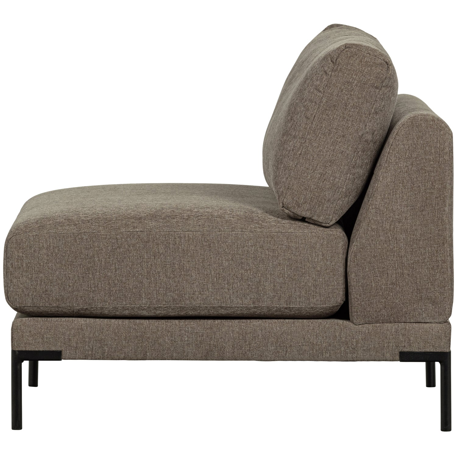 Couple loveseat element mud melange