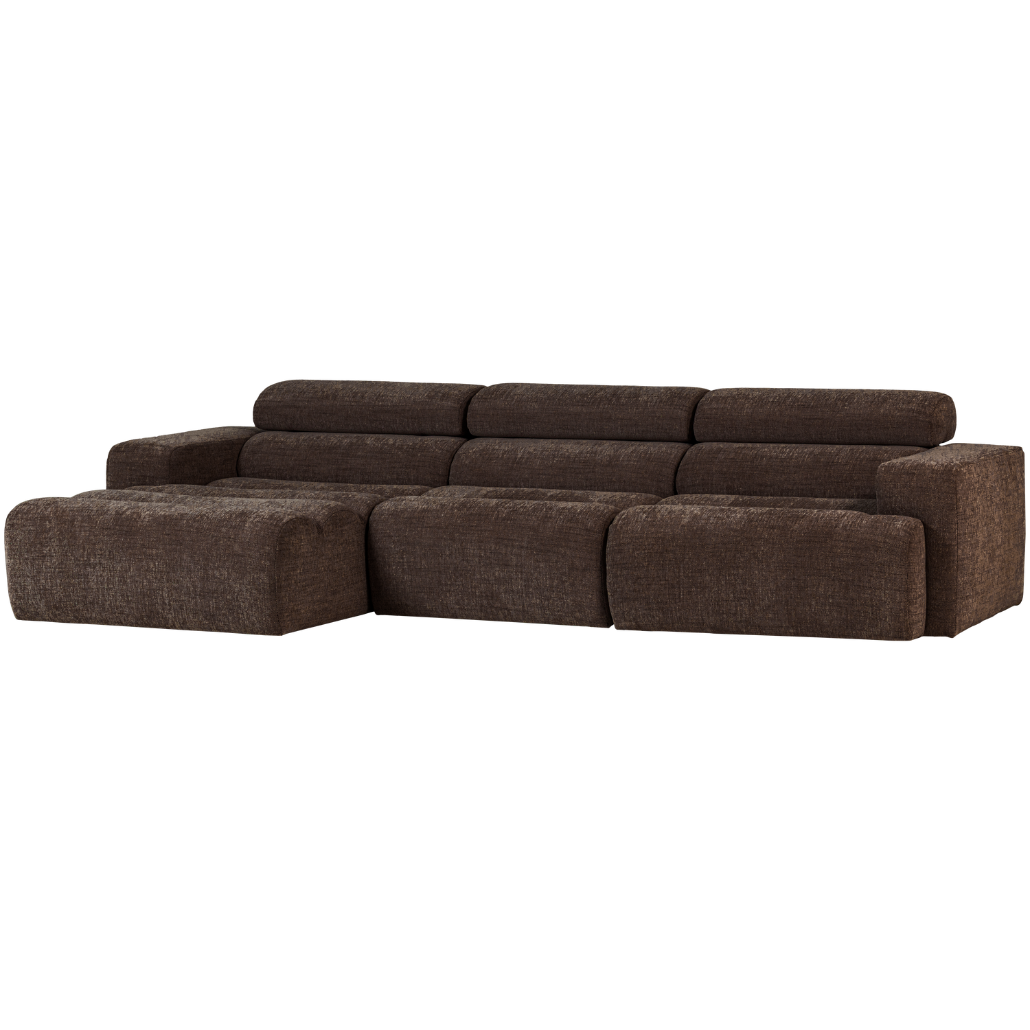 Novi chaise longue bank links oranje melange