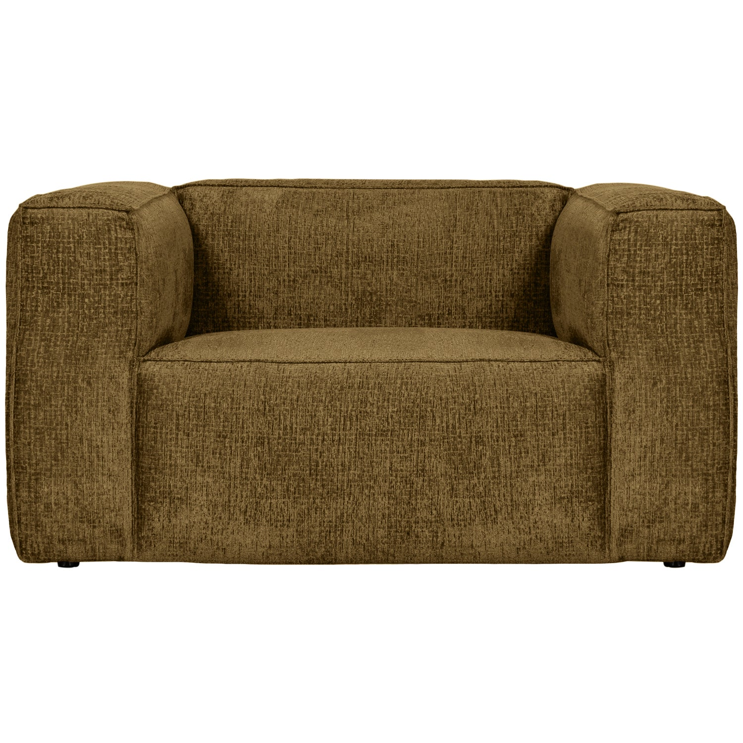 Bean fauteuil chenille velvet naturel