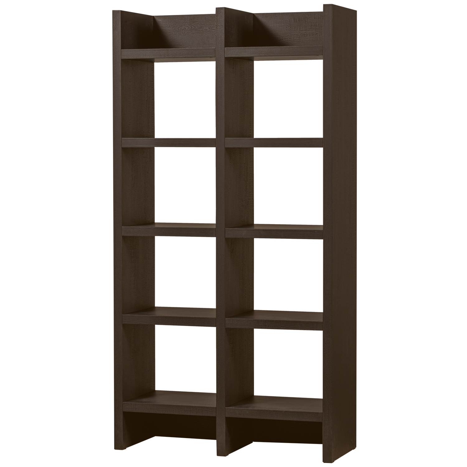 Timo open kast mdf donkerbruin 195x100x40 cm