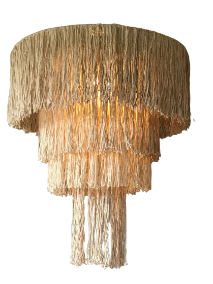 XXL Macramehanglamp