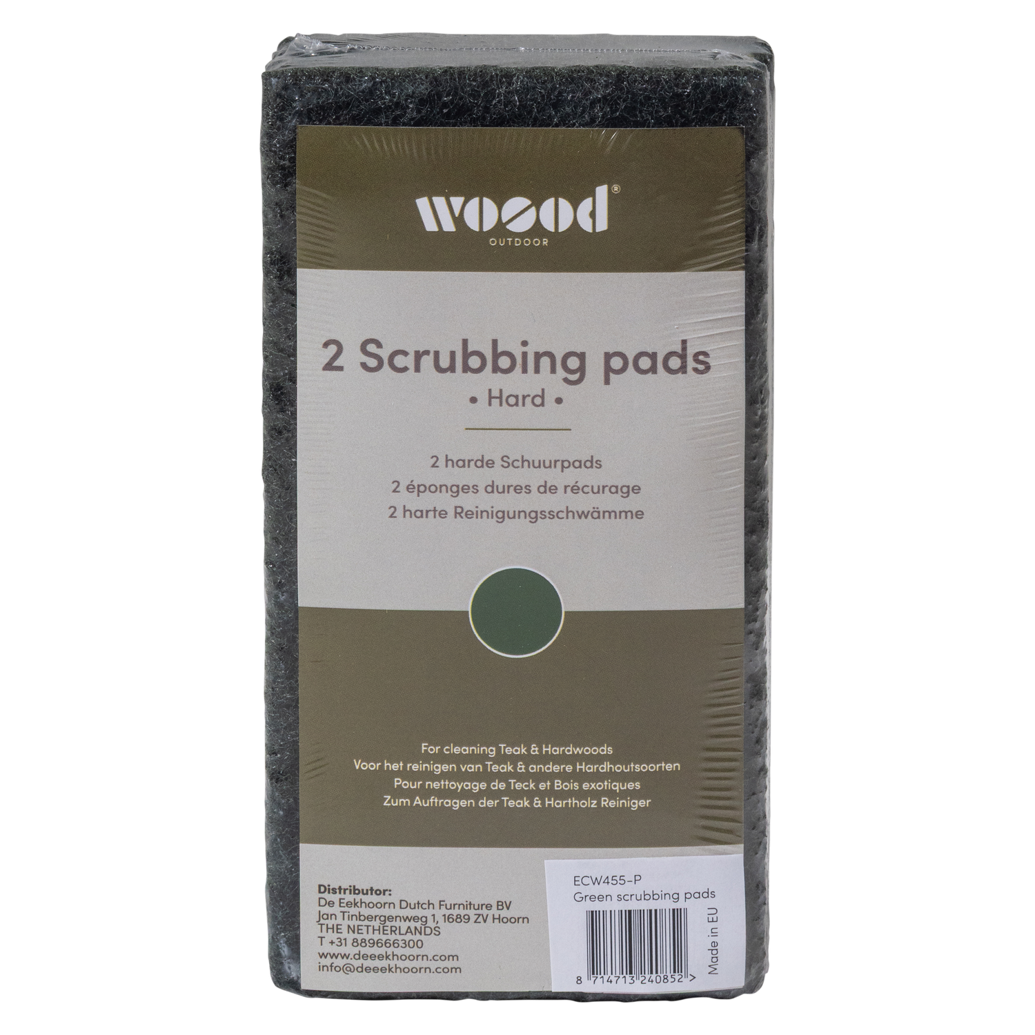 Care outdoor schuurpads groen 2 stuks