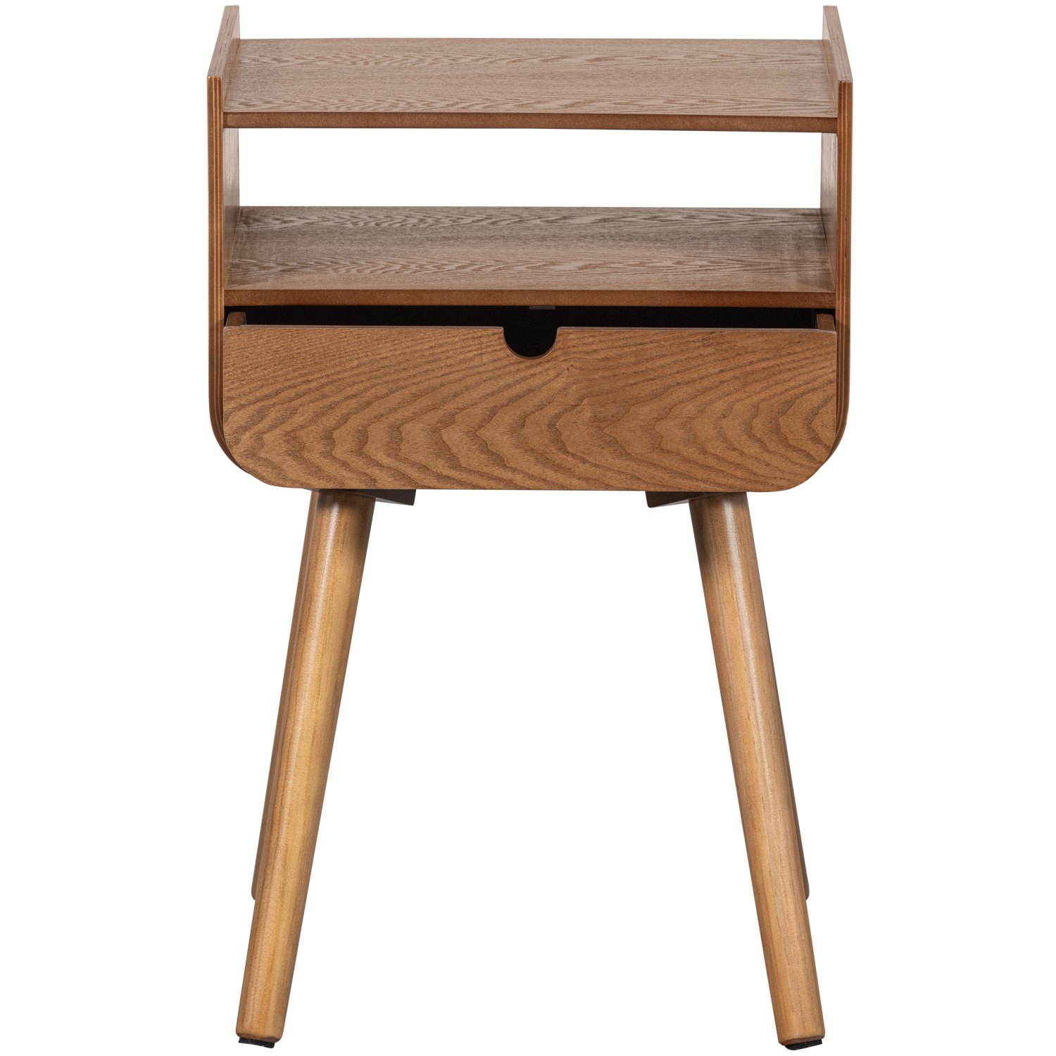 Nils nachtkastje/bijzettafel hout oudroze [fsc]