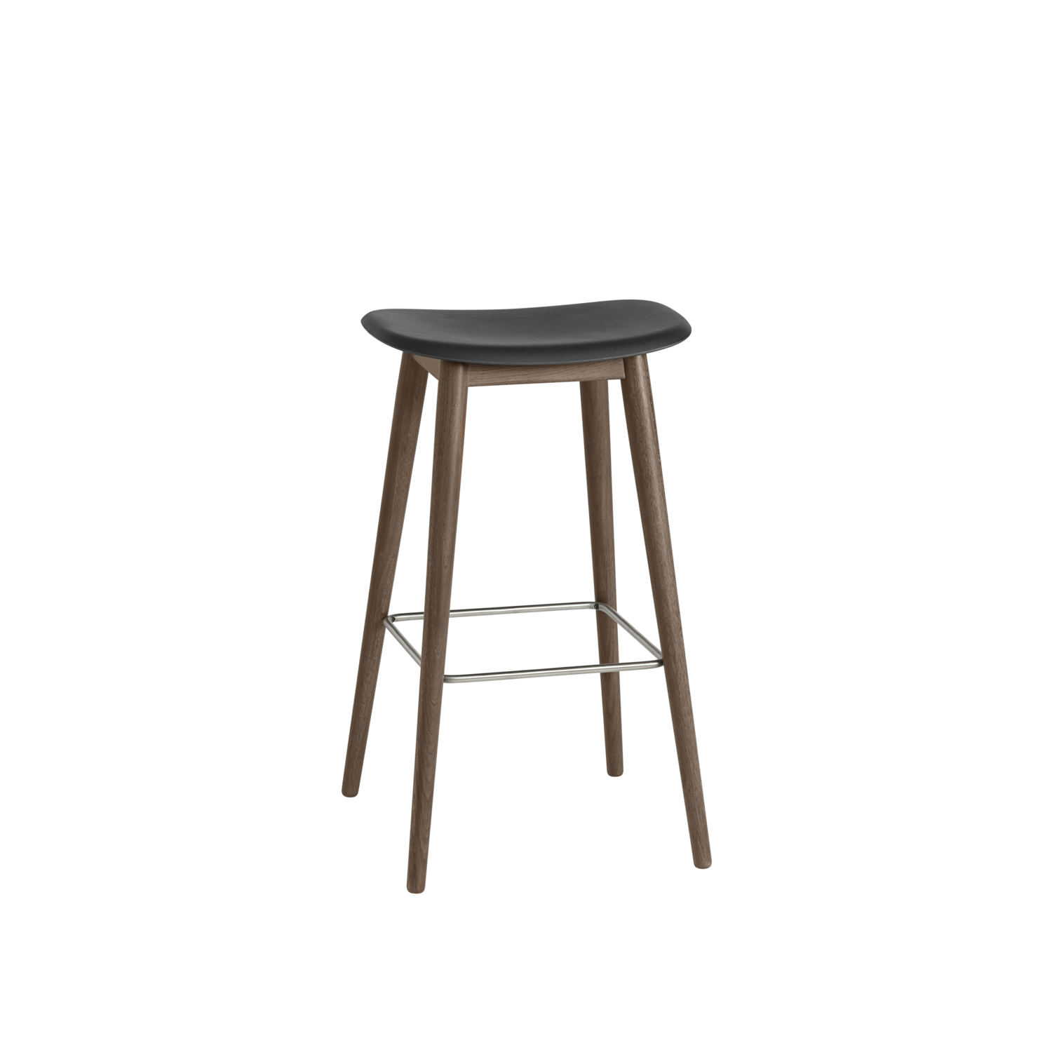 Muuto barkruk Fiber Bar Stool Wood Base