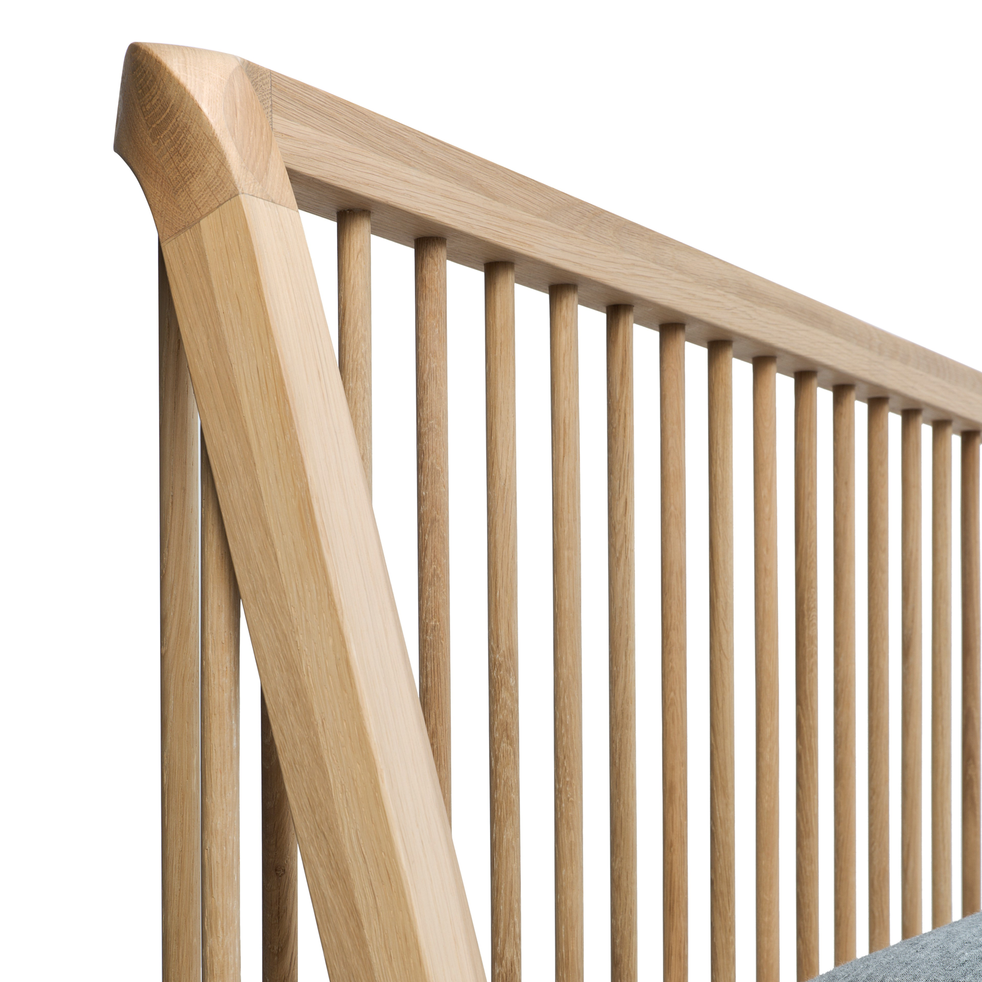 Ethnicraft bed Spindle Oak 160x200