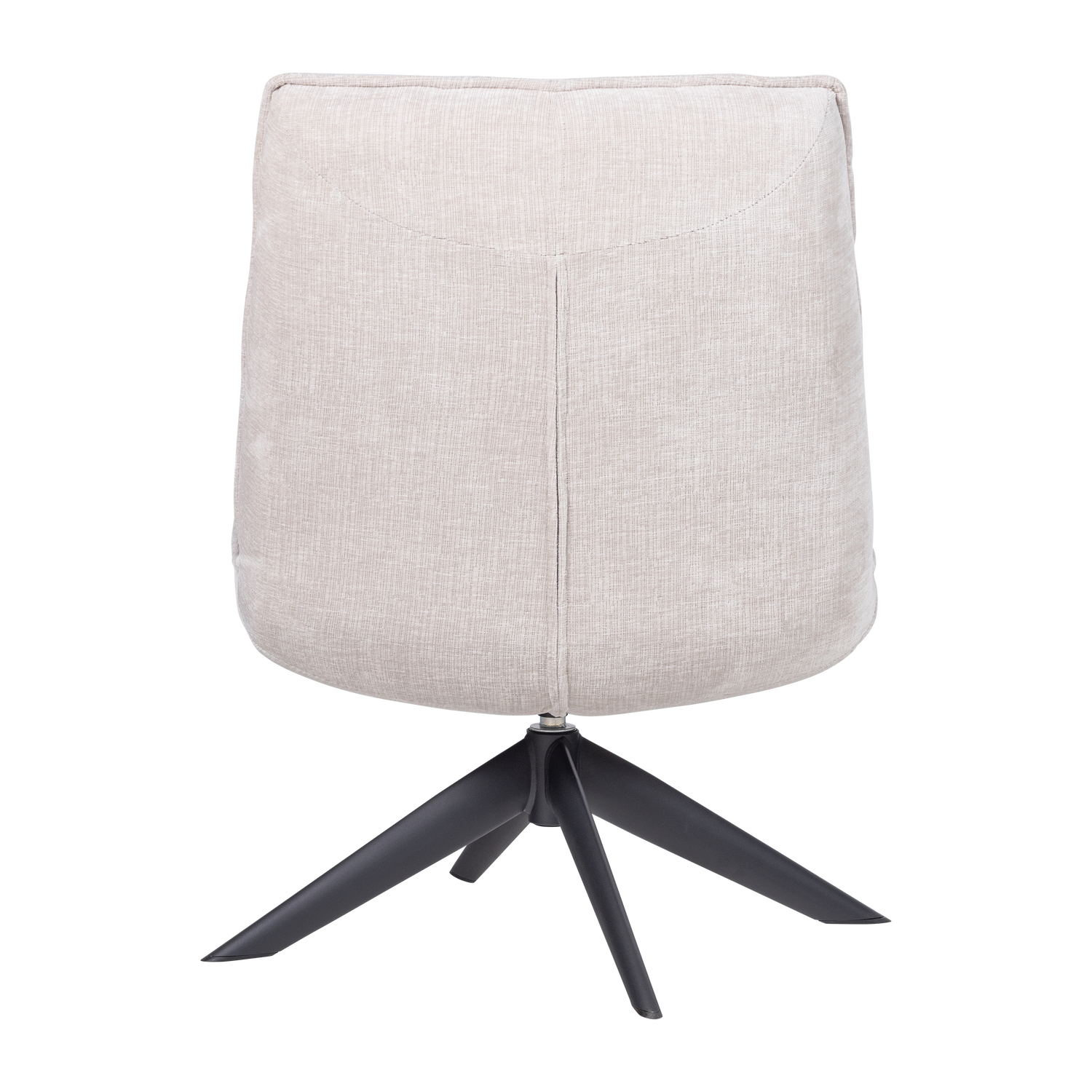 Jouke draaifauteuil chenille structuur roestbruin [fsc]