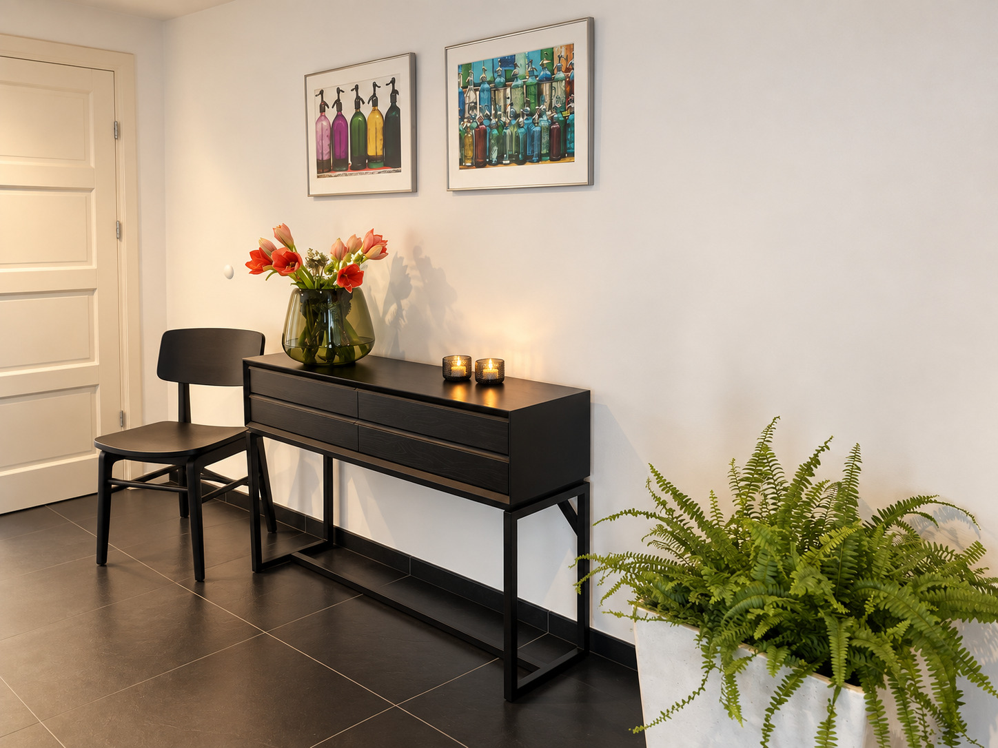 Sidetable Scandinavisch Midcentury hout