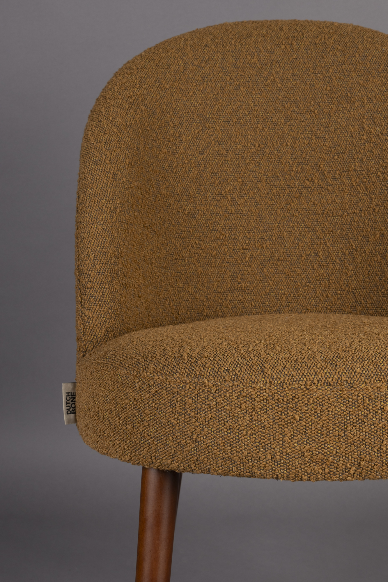 Dutchbone stoel Barbara Bouclé (set van 2)