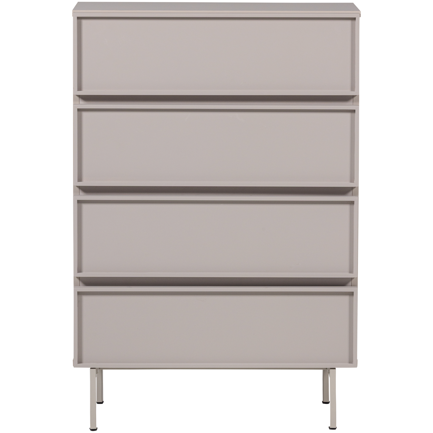 Tours ladekast 4 lades melamine/mdf zand
