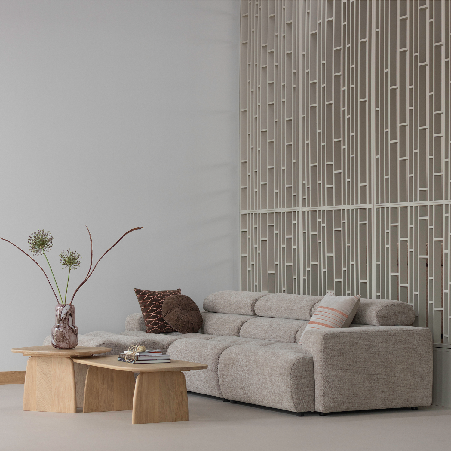 Novi 1-zits element naturel melange