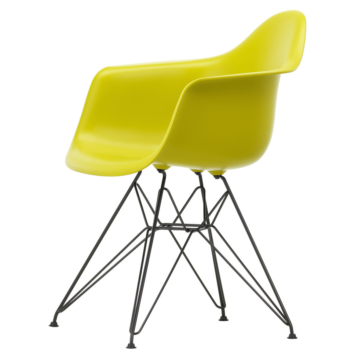 Vitra Eetkamerstoel DAR RE zwart