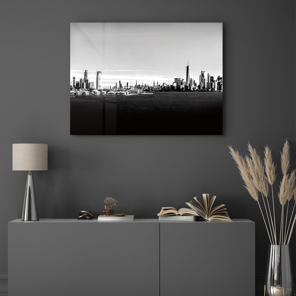 Walljar acrylglas schilderij - Shrouded City