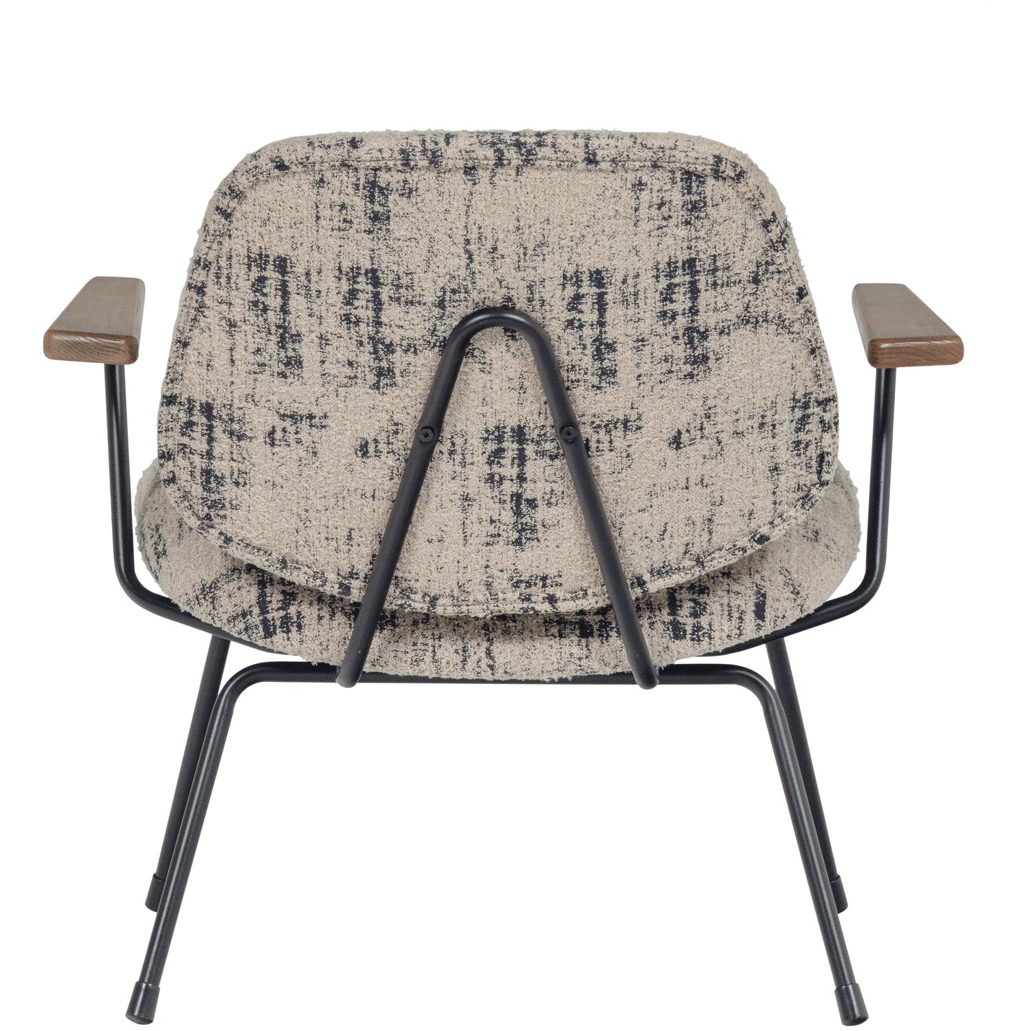 Aure fauteuil chenille beige/zwart