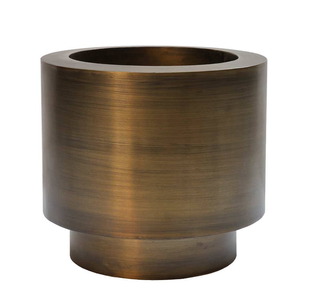 Plantenpot Uyuni aged brass