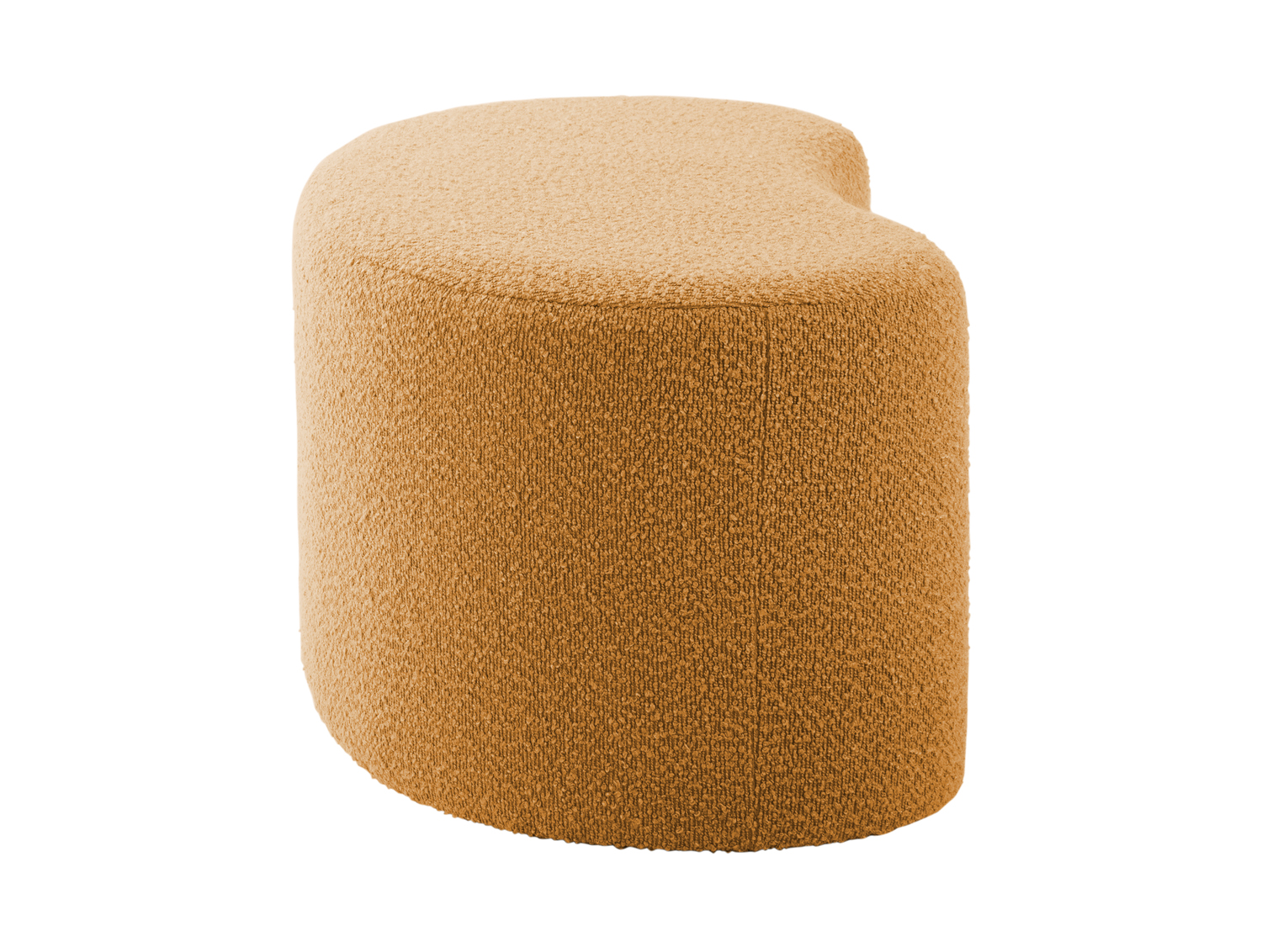 Pouf Ada wave bouclé