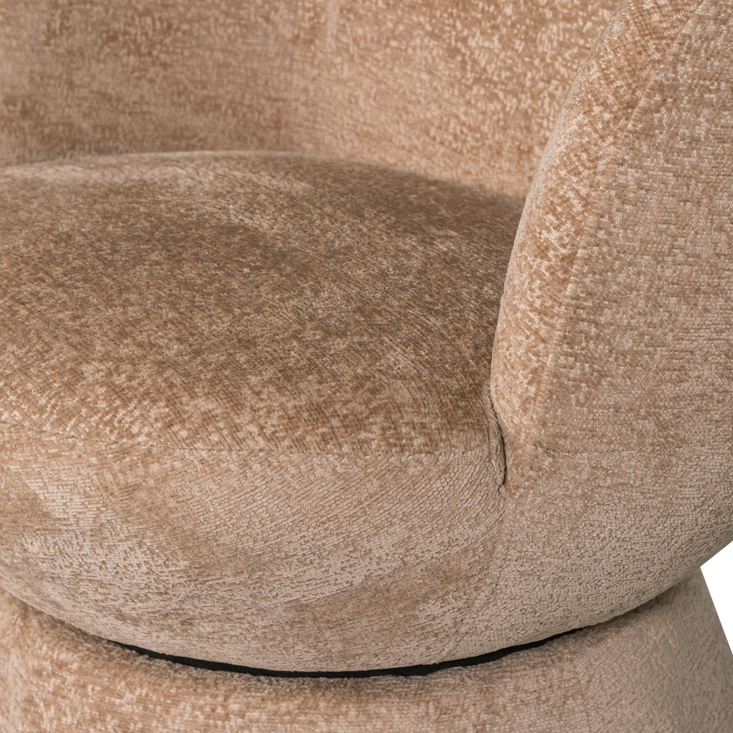 Shuffle draaifauteuil grijs melange