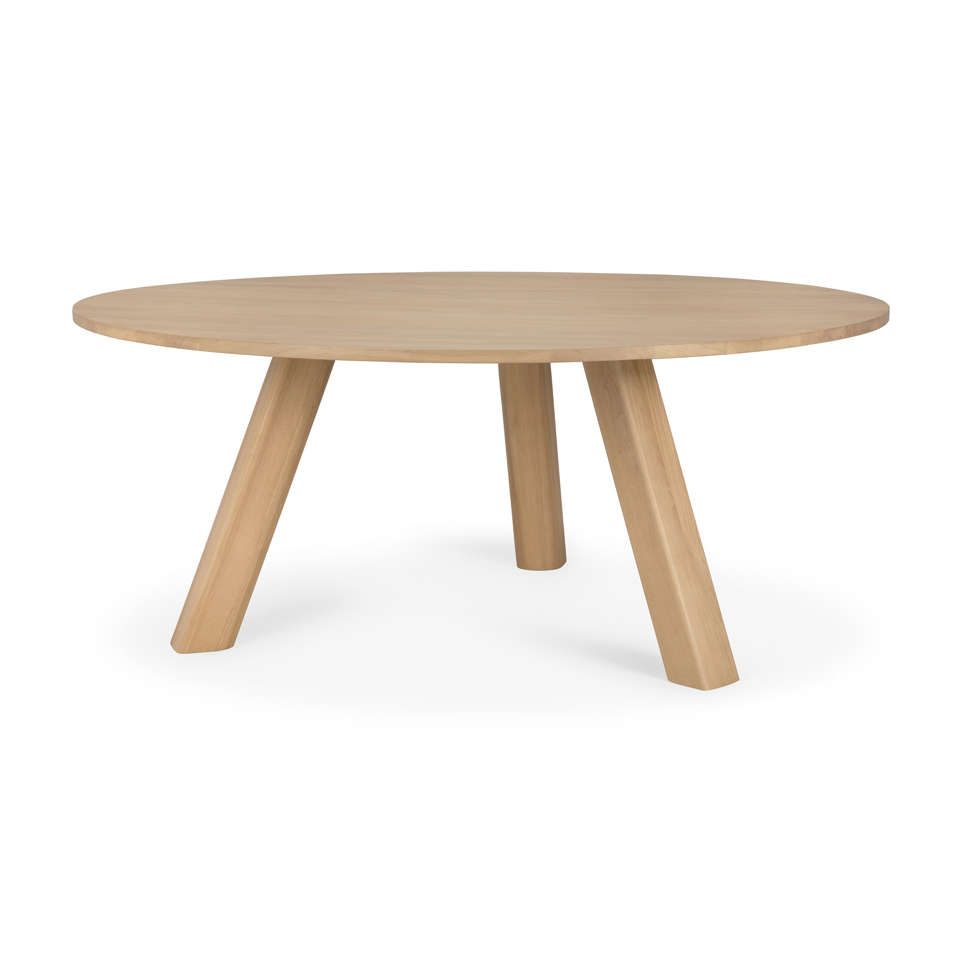 Eettafel Unda - eiken geolied