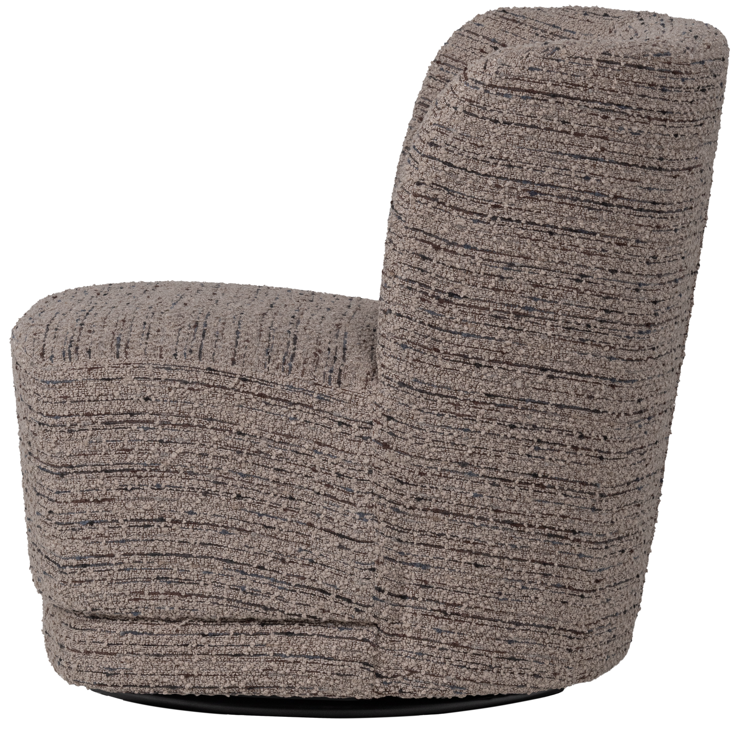 Atty draaifauteuil grove melange grijs [fsc]