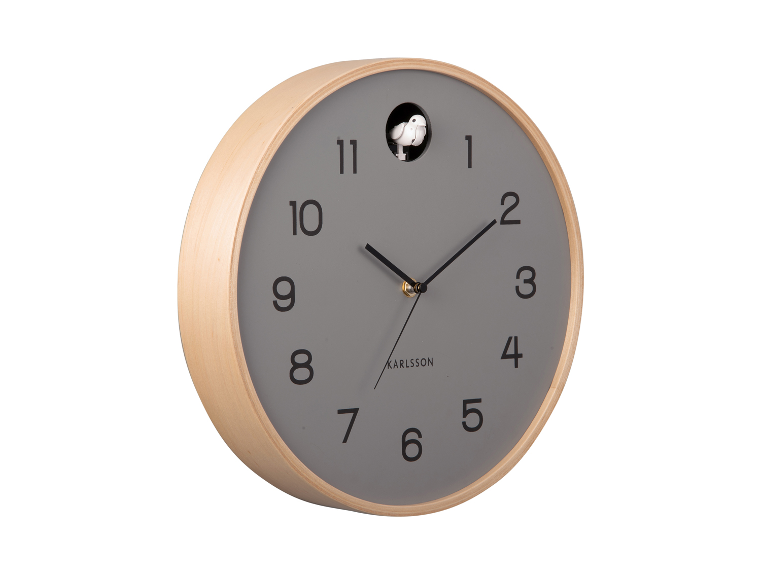 Wandklok Natural Cuckoo