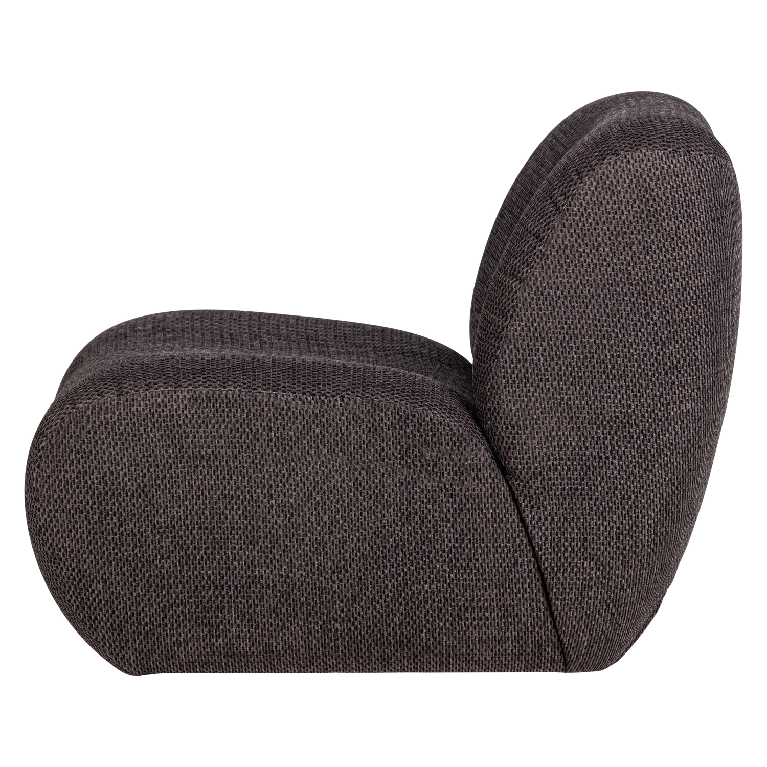 Nomu fauteuil grove chenille lichtbruin [fsc]