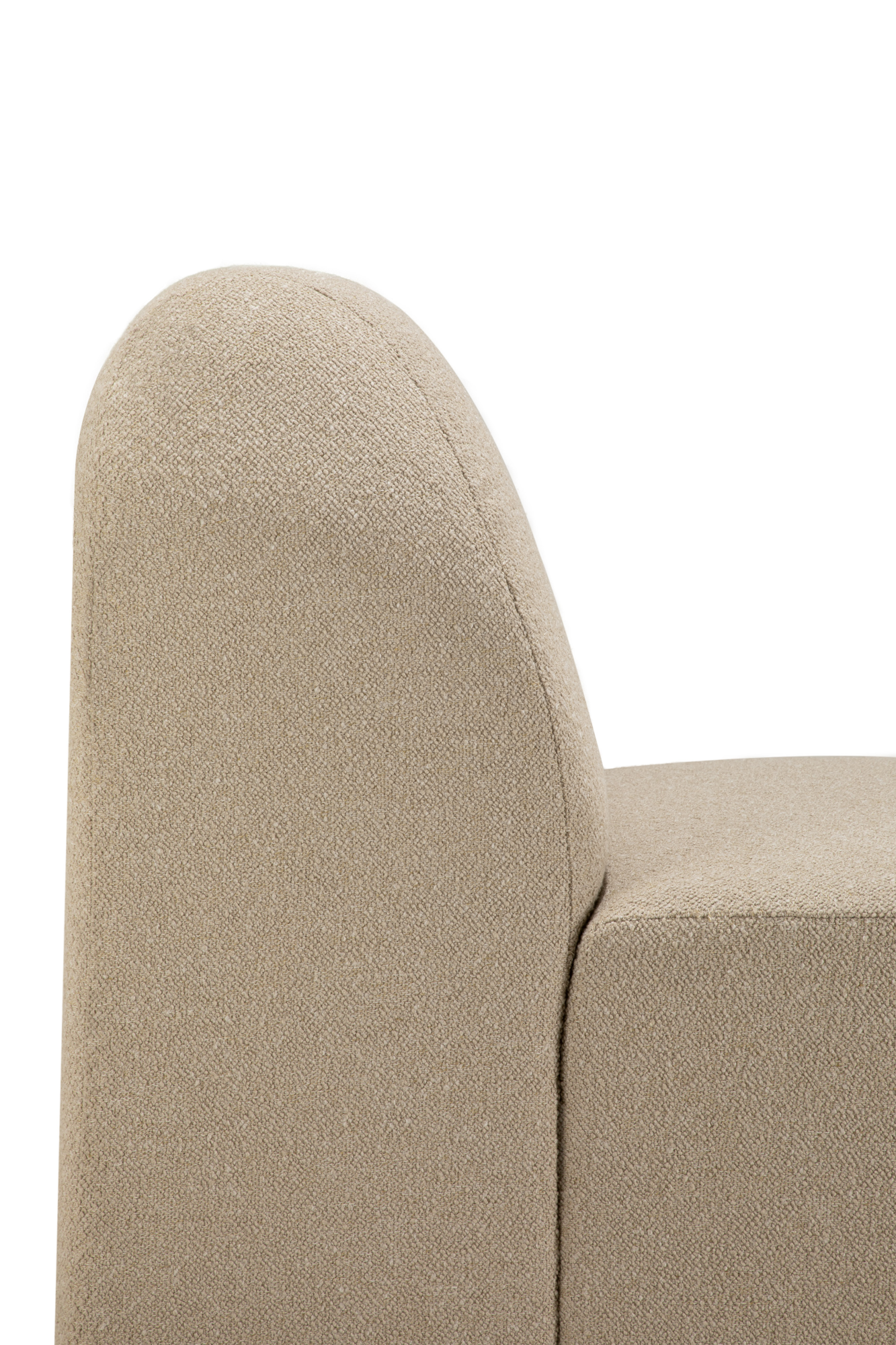 Bulky modulaire sofa - almond