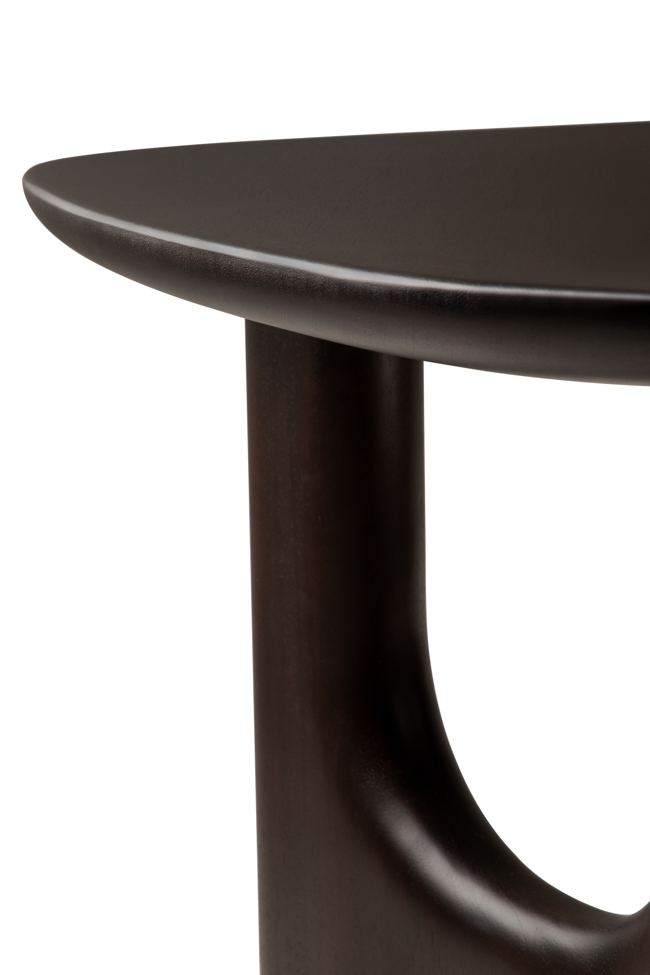 Flow bijzettafel - mahonie rose brown