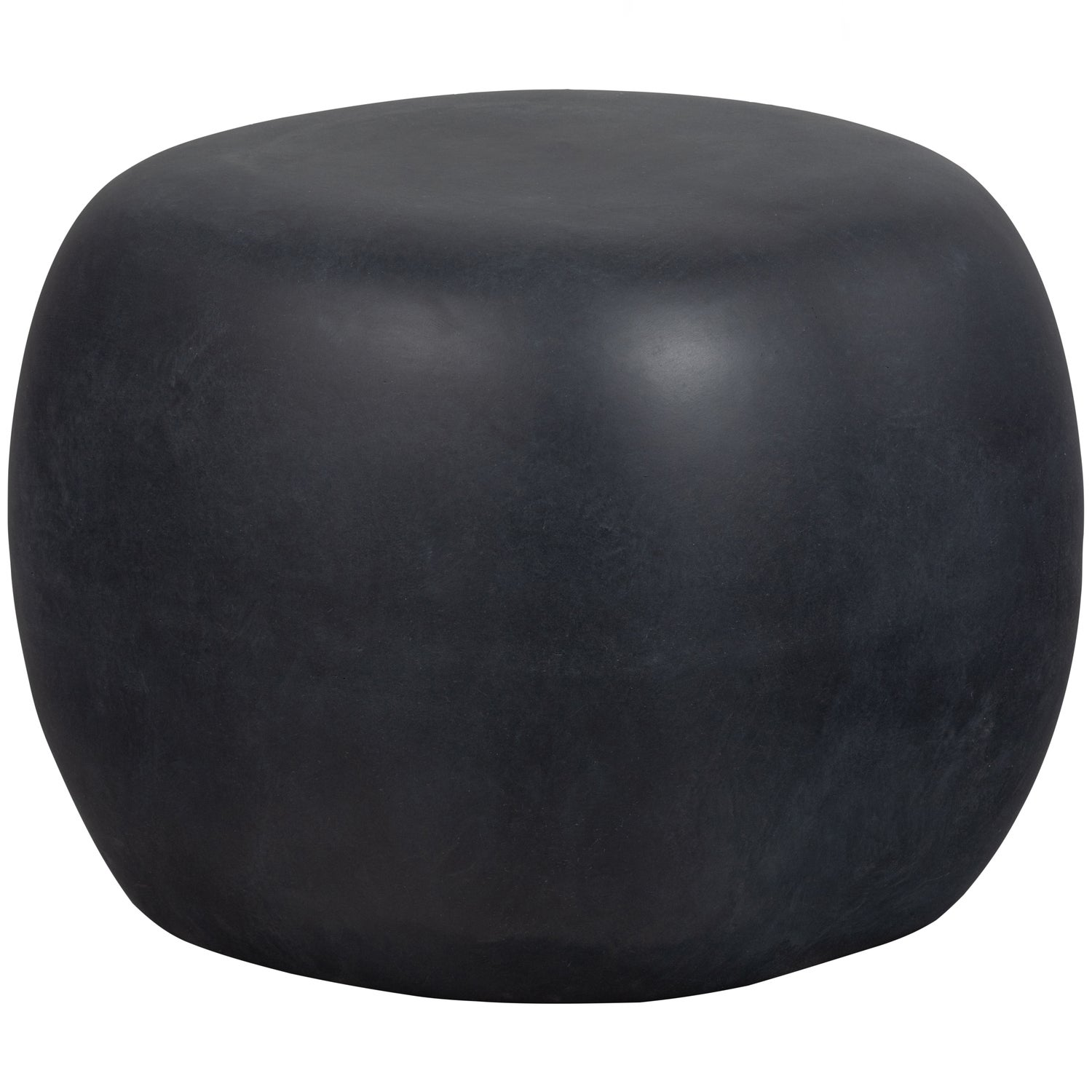 Pebble bijzettafel betonlook antraciet 35xo50