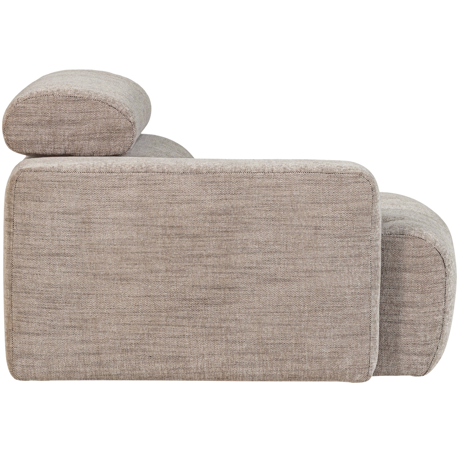 Novi 1-zits element arm links boucle karamelbruin