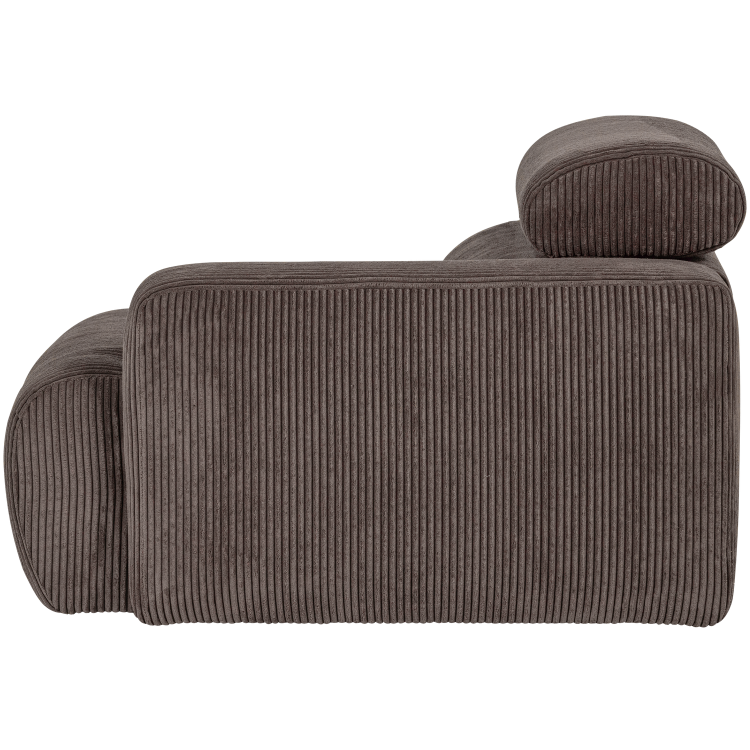 Novi 1-zits element arm links boucle karamelbruin