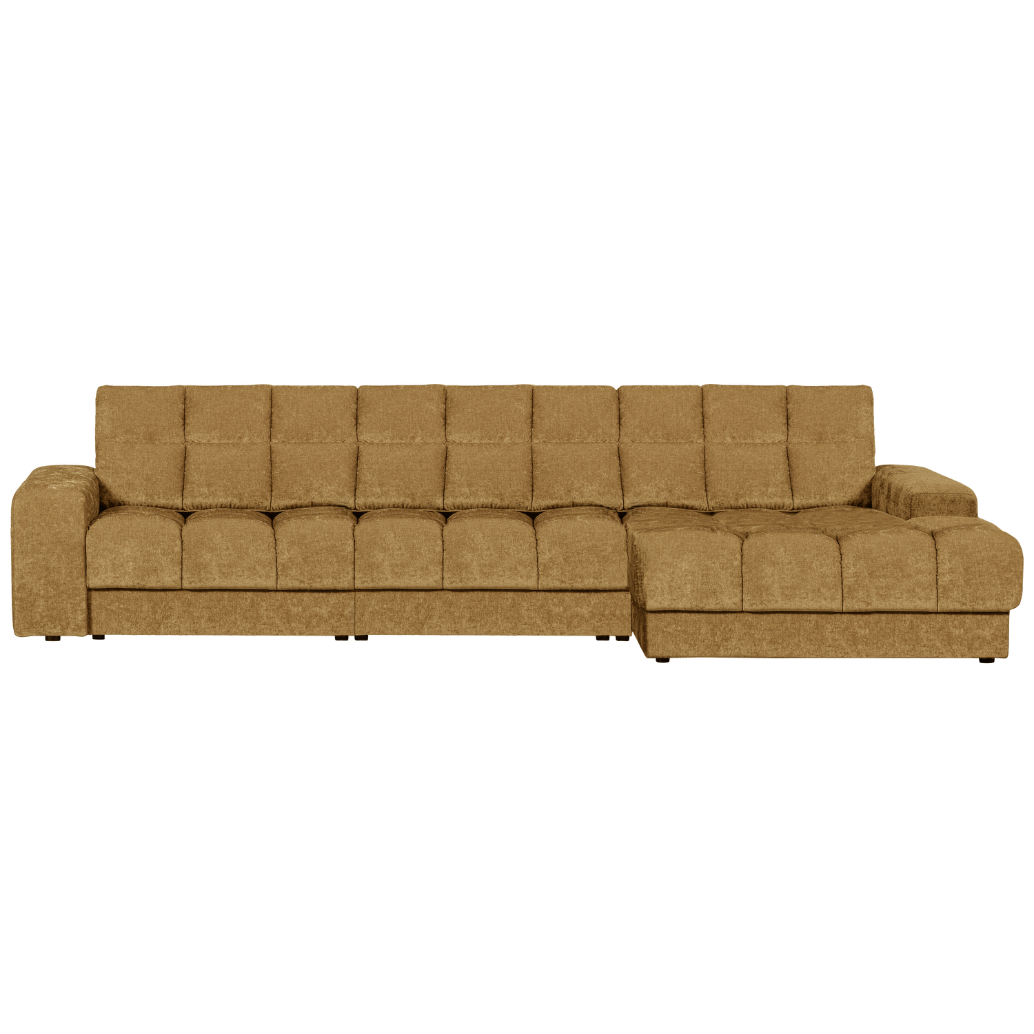 Second date chaise longue rechts ribstof terrazzo