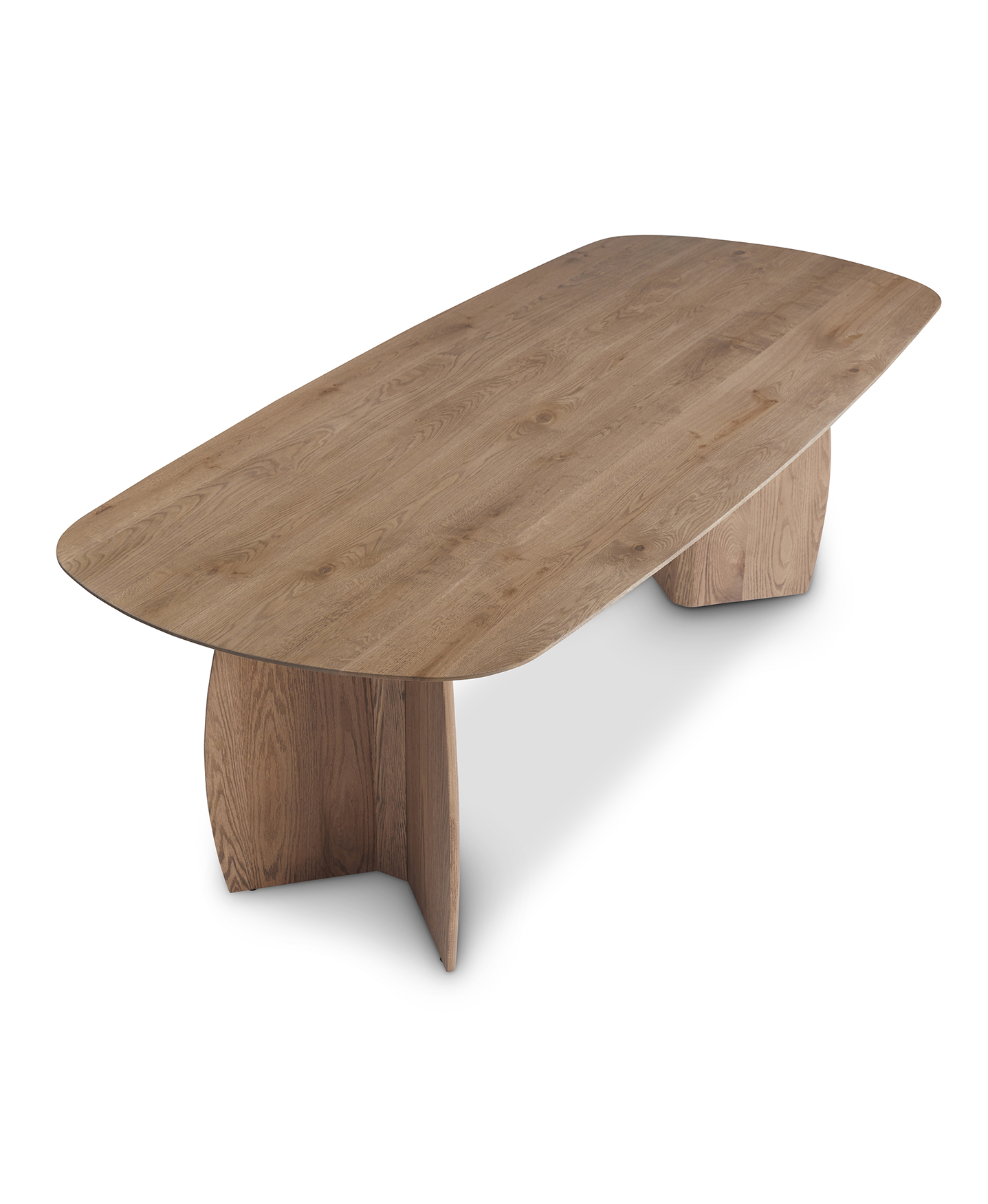 Loods 5 eettafel Divio tabacco light