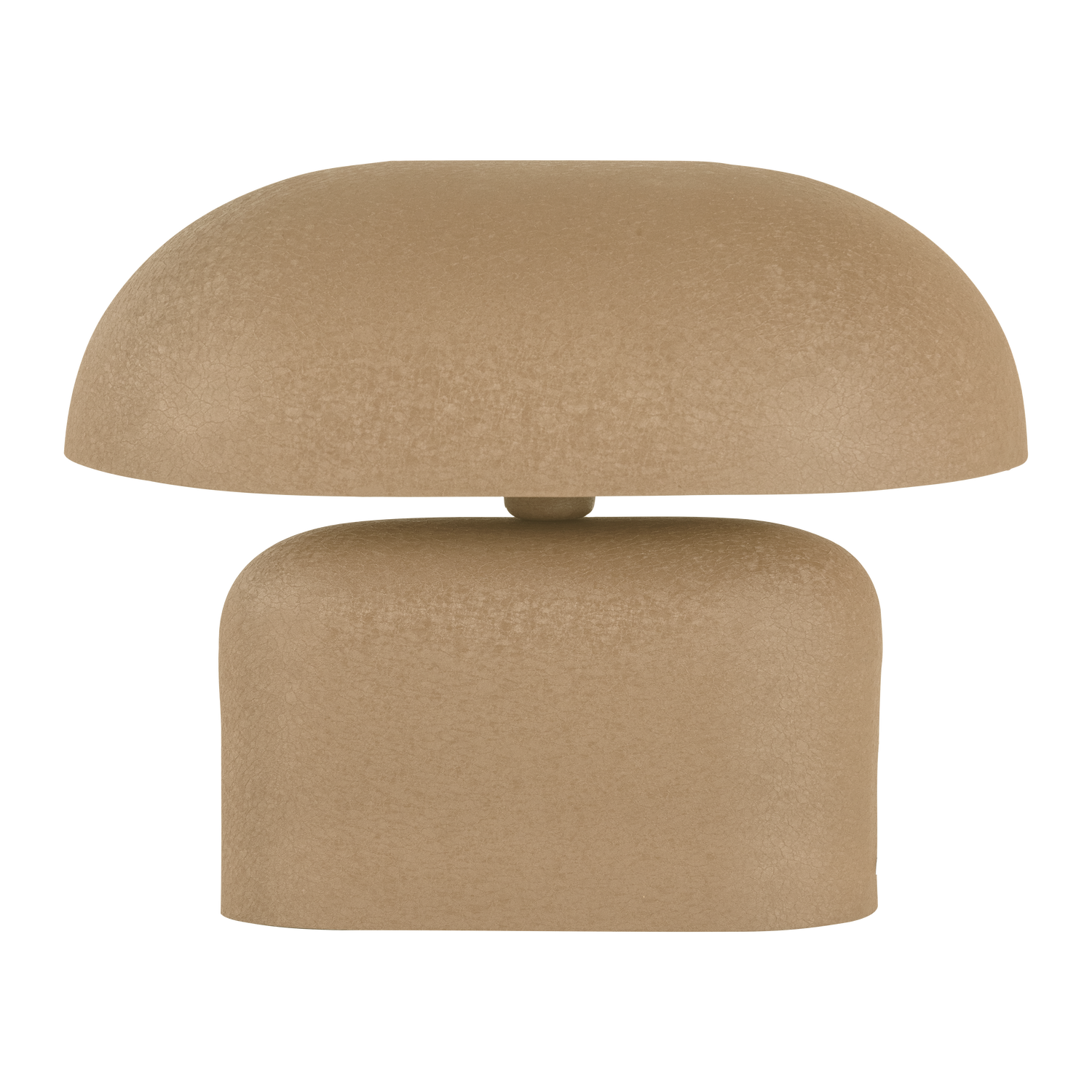 Tilo tafellamp 26x37x37 cm metaal beige