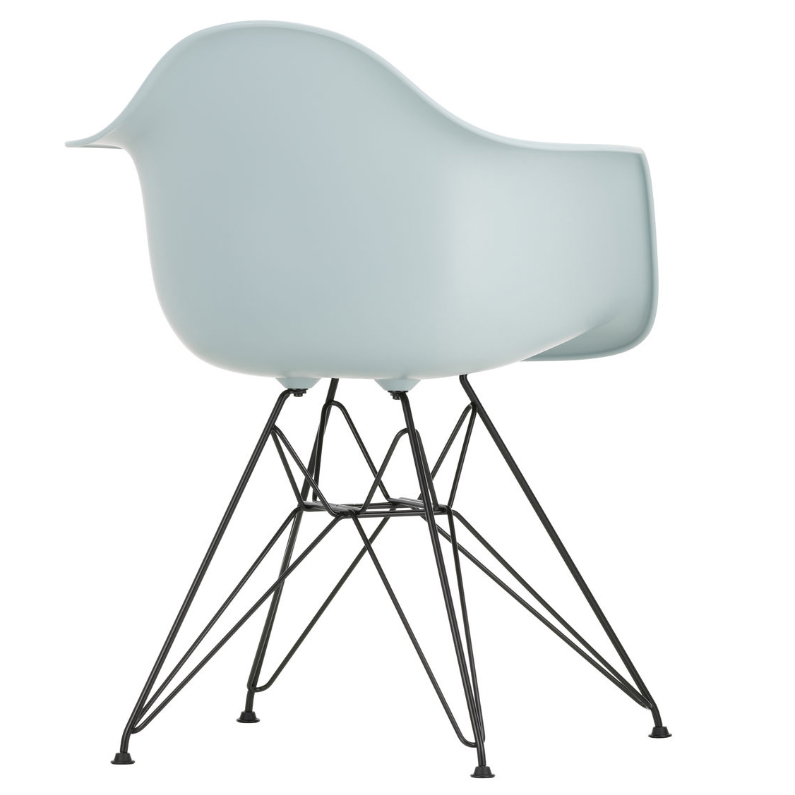 Vitra Eetkamerstoel DAR RE zwart