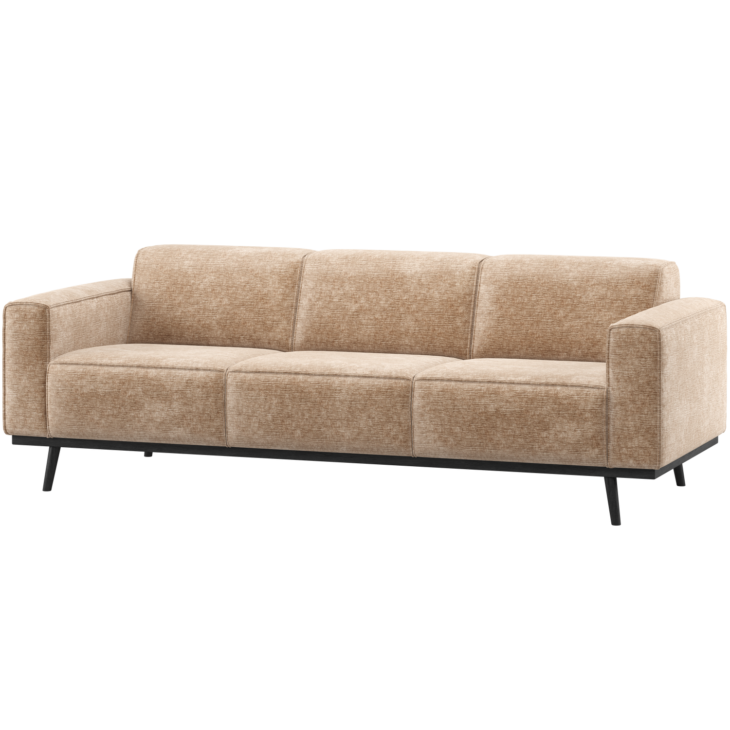 Statement 3-zits bank 230 cm beige melange