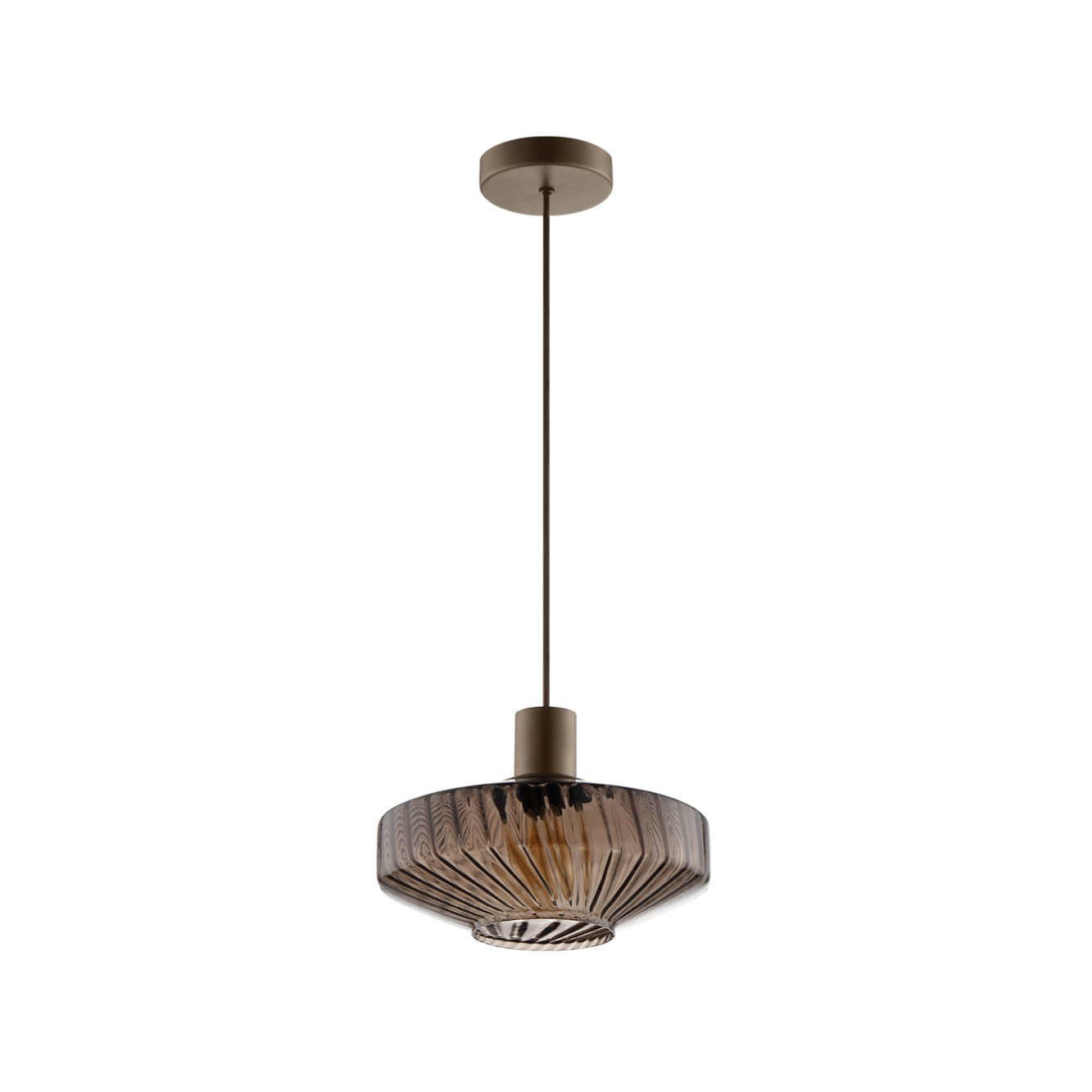 Anouk Hanglamp 1L 28cm koffie