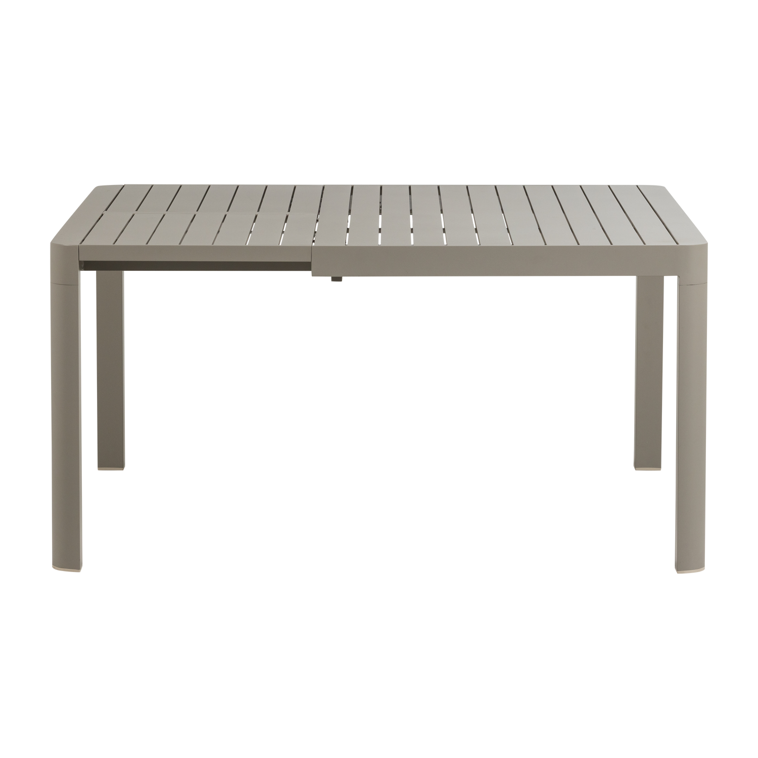Ovara uitschuifbare tuintafel aluminium zand