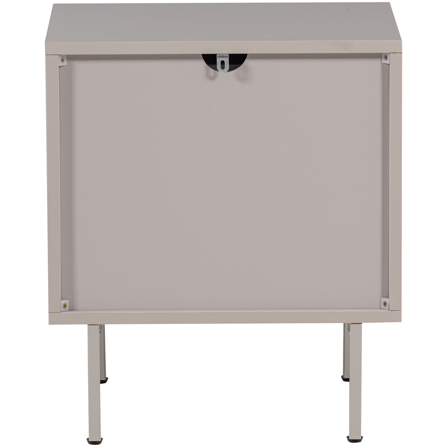 Tours ladekast/nachtkastje 2 lades melamine/mdf naturel