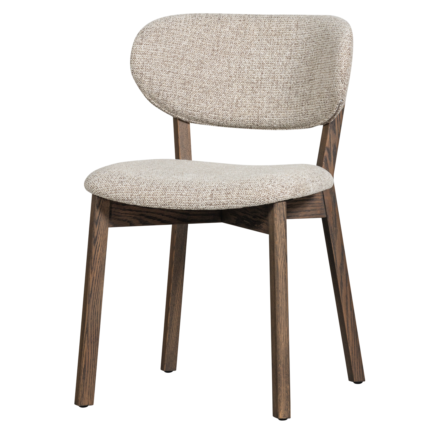 Udar eetkamerstoel naturel met houten frame naturel