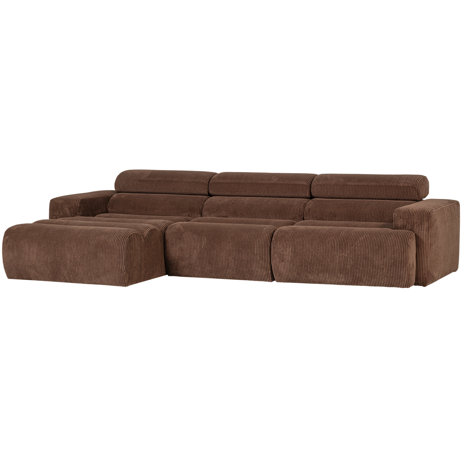 Novi chaise longue bank links oranje melange