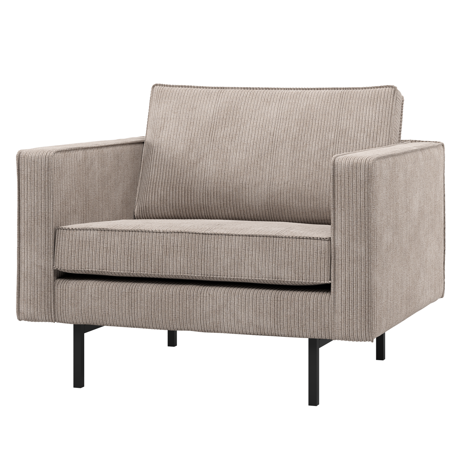 Rodeo fauteuil structure velvet frost