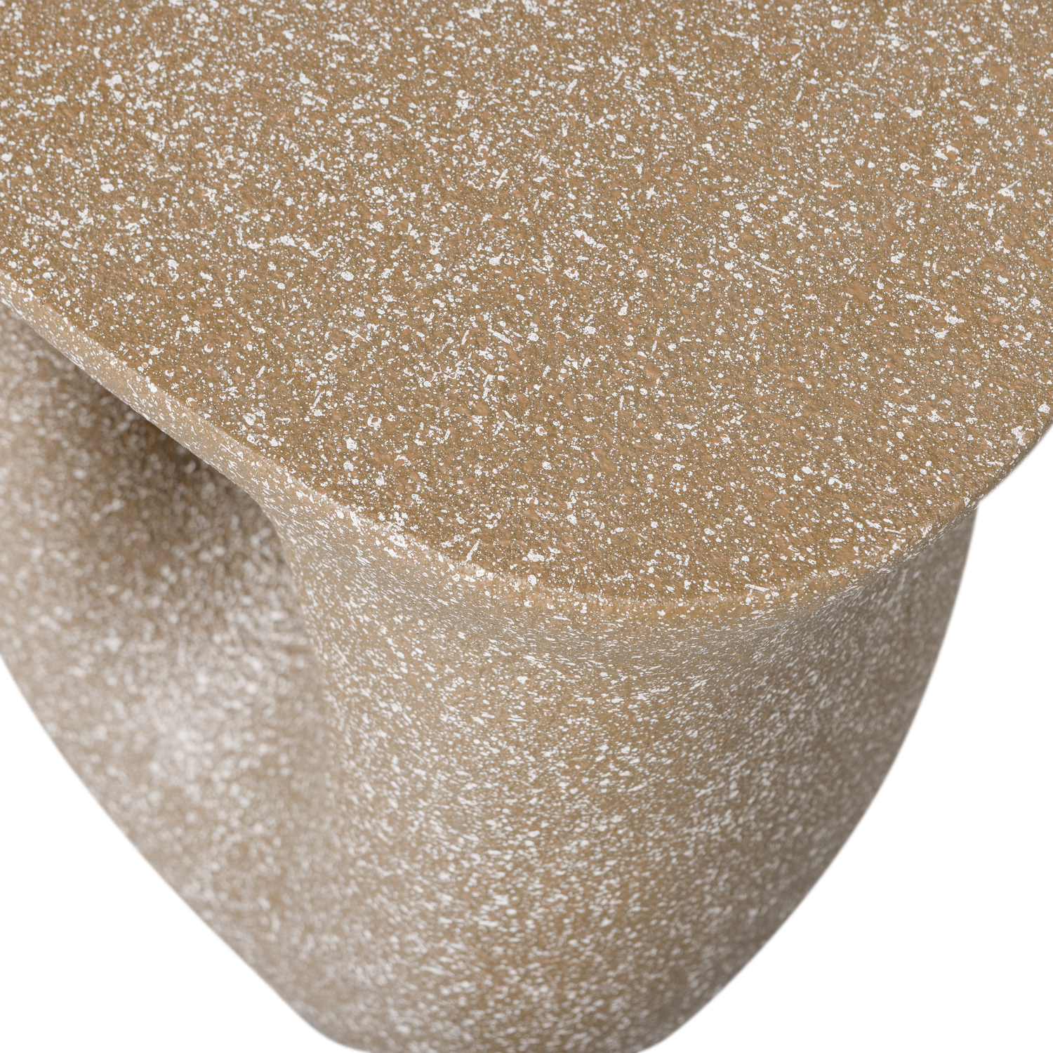 Moson bijzettafel met spikkels beige
