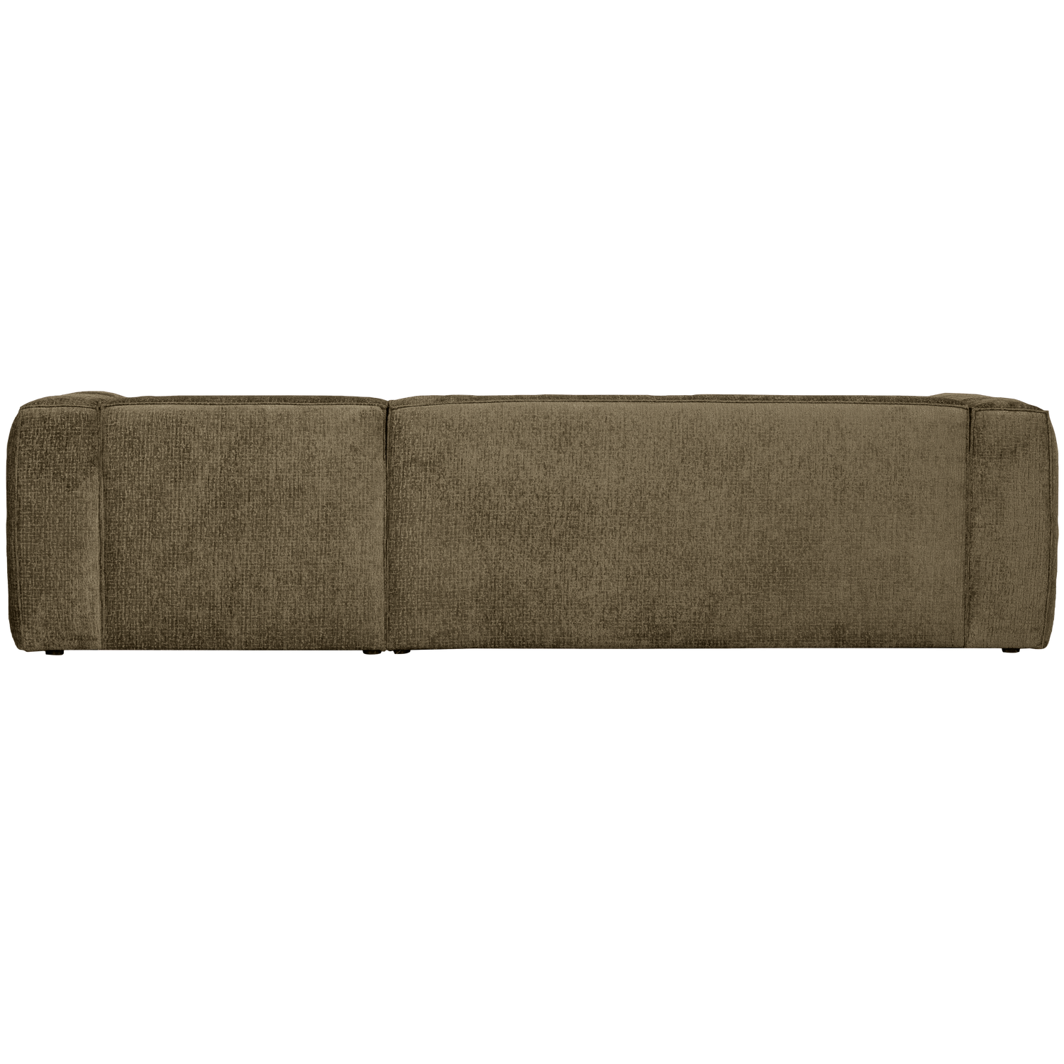 Bean hoekbank rechts chenille velvet taupe