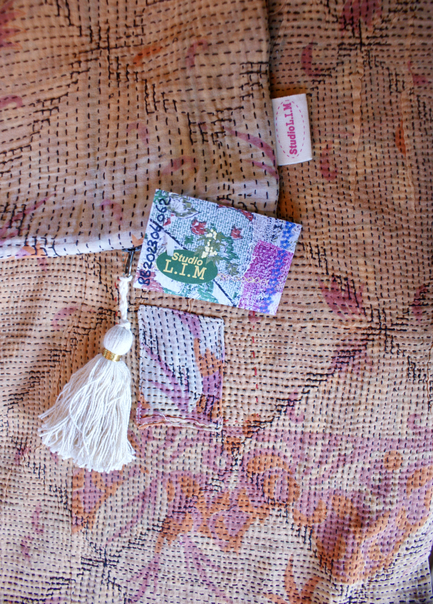 Kussen Kantha vintage 50x70 cm