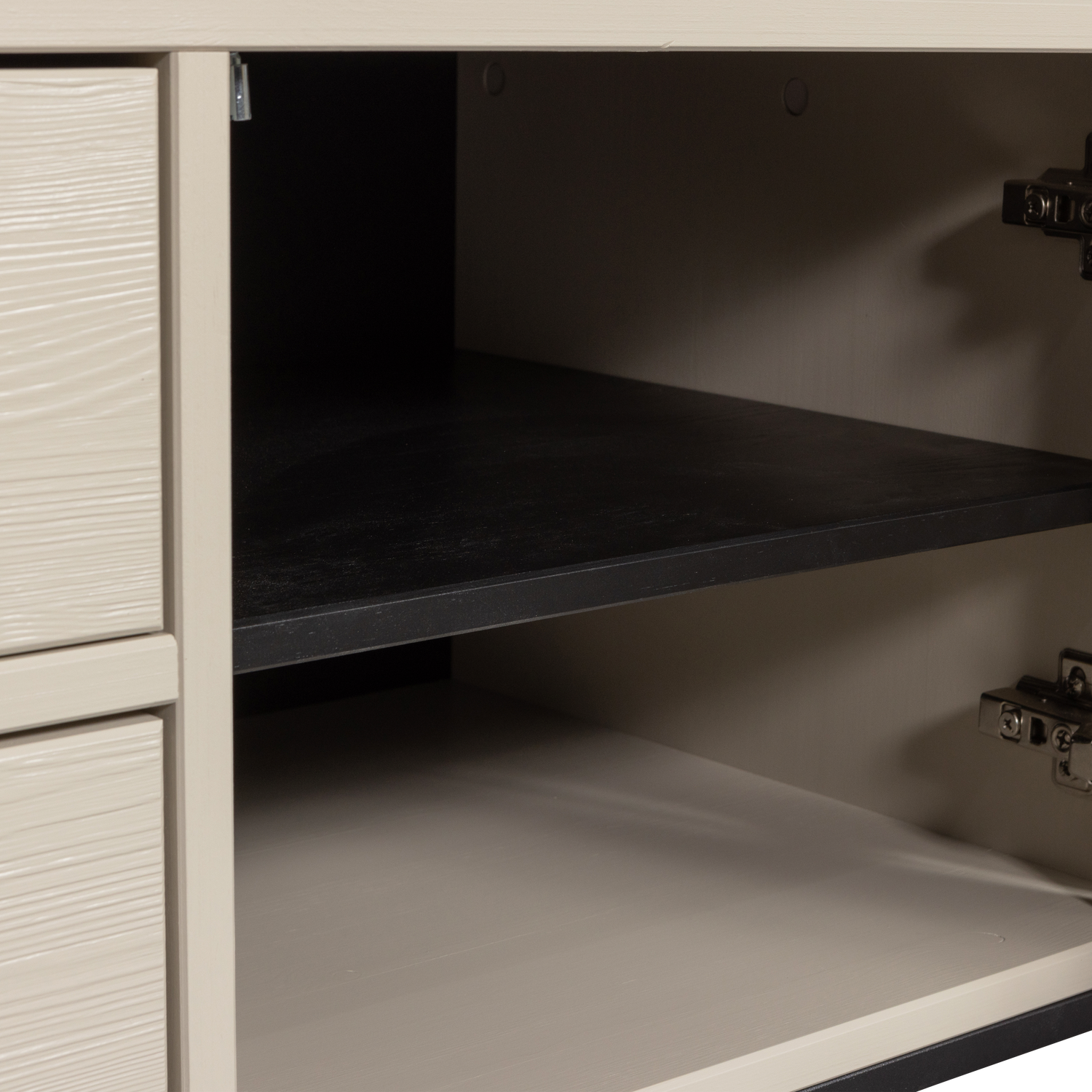 Silas tv meubel 120 cm grenen dust [fsc]